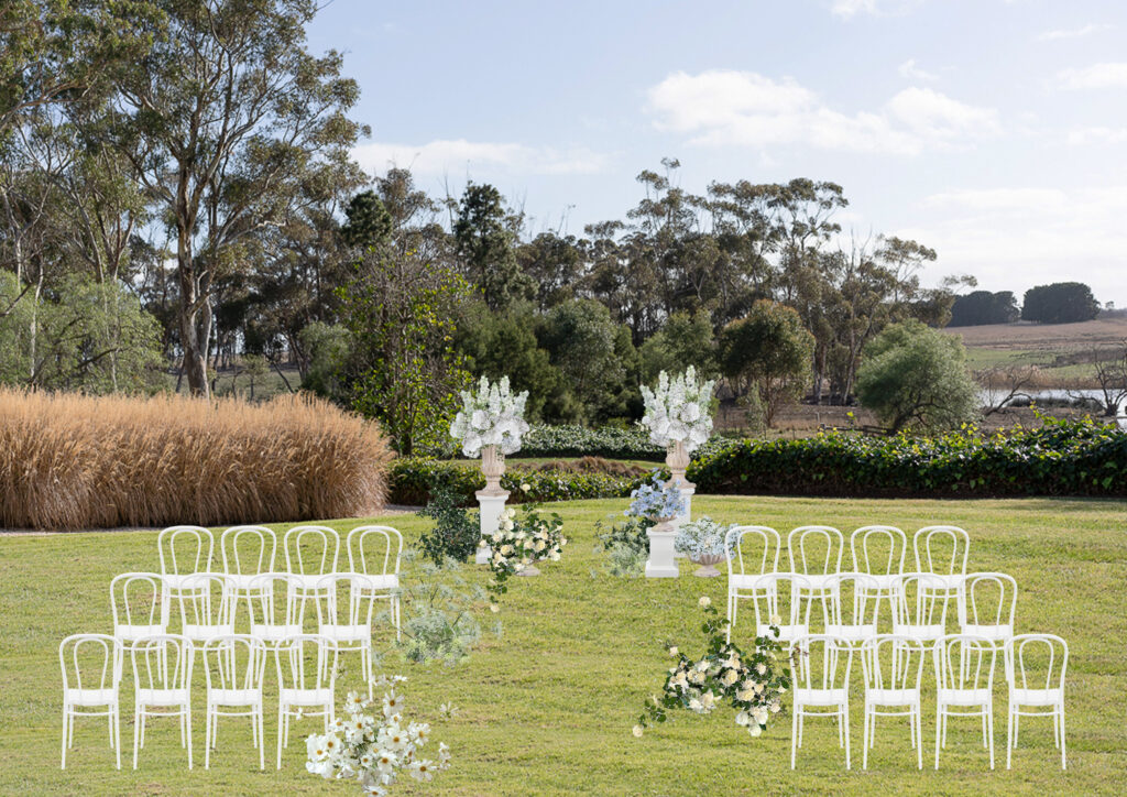 Wedding Flowers at Barunah Plains